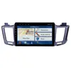 10.1 tum bil DVD Stereo Player GPS Navigation Touch Screen Radio för Toyota RAV4 2013-2016 Musik USB AUX Support CarPlay TPMS