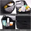 女性のための絶縁されたサーマルクーラーランチボックスフードバッグ子供たちの仕事のピクニック漏れ防止サーマルアイスパック210818
