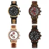 Wristwatches Fastion173AG Men Model BEWELL Metal And Wood Watches With Different Color Japan Movement Waterproof Watch1011813