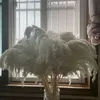 20 tallos Blanco Color Boda Uso de boda Flor Bunch Real Secado Pampas Ramo de hierba Plantas naturales Decoración del hogar