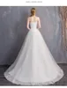 ウェディングドレス2022新しい花嫁は薄いチューブトップセン部門ヘップバーンシンプルドリームロングテールライトウェッドドレスブライダルガウン