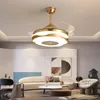 Plafondventilatoren Noordse luxe fan lamp slaapkamer decor modern voor woonkamer ventilador de techo bc50dd