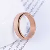 Frosted Rotatable Band Rings Gold Rainbow Stainless Steel Finger Rotating Spinner Ring for Women Men Fashion Jewelry Will and Sandy