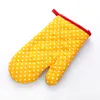 Oven Mitts Baking Durable Microwave Proof Resistant Colorful Heat Insulation Bakeware Gloves ZZE5280