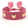 heart shaped bangle bracelet
