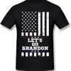 20 adet / DHL Unisex #fjb Gidelim Brandon T Shirt Kadın Trump 2024 Anti Biden Kostüm ABD Bayrağı Yıldız Çizgili Donald Trump Şekil Spor Tee T-Shirt Tops G13dm35