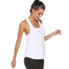 Vêtements de sport mode gilet de sport dames sans manches creux dos Relaxation Yoga Fitness chemise de fond