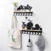 8 hook coat rack