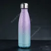 17oz glitzerndes Wasser, doppelwandig, isoliert, Cola-Glitzerbecher, BPA-freie Sportflasche aus Metall, wunderschöne glitzernde Beschichtung, Seeschiff DAW264