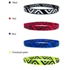 Sweat Band 1pc Spor Gym Headband Anti-Slip Elastik Kadın Erkek Nefes Alabas Basketbol Fitness Yoga Voleybol Bisiklet Saç Band