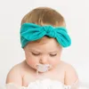 Haarzubehör 3/5 PCs Baby Girl Stirnband Bögen elastischer Stirnbänder Band für Mädchen Solid Color Kids Kleinkind Turban