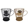 Hollowed Capsule Storage Basket Creative Cup Shaped Fruit Coffee Pod Organizer Holder for Home Cafe Hotel Ornament