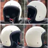 Casco vetro in vetro a guscio leggero vintage Cafe Racer con guscio leggero Caschi a faccia aperta giapponese MOTORE DI ALTA QUALITÀ CASCO Q0630