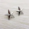 6pcs/set Military Badges American Soldiers Vintage Star Shape Metal Lapel Brooches Men Women Backpack Clothing Decorative Pins