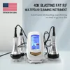 4-IN-1 Body Slimming&Face Lifting Machine 40K Cavitation Ultrasonic 5MHz RF Radio Vacuum Cellulite Burner Remove Fat Weightloss