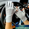 Nuovi guanti da donna estivi Guanti da guida all'aperto Guanti in cotone senza dita con protezione solare UV mezzo dito antiscivolo