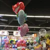 Party Decoration 1pc 36inch Large Heart Love Foil Balloons Baby Shower Gender Reveal Globos Boy Girl 1st Birthday Decorations Kids Balls