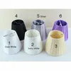 Lamp Covers Shades 2 Stks Dia 12cm Geplooide Stof Lampenkap, Mini Kleur Kroonluchter Tinten, Clip aan