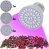 110V 220V LED Grow Light Full Spectrum 3W 4W 5W E27 GU10 MR16 E14 Indoor Vegetable Nursery Flower Pot Plant Growth Lights