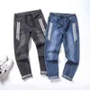 Plus la taille 7XL 8XL 9XL 10XL Harem Jeans Automne Mode Casual Taille élastique Denim Pantalon Streetwear Pantalon Mâle 211111