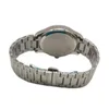 Para mody Watch 38 mm 28 mm luksusowe kobiety męskie zegarki ze stali nierdzewnej Pasek kwarcowy Kwarc Wristwatch Montre de Luxe Na ręce