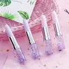 Läppstiftsform Glitter Gel Pen Quicksand 0.5mm Signatur Pen Stationery School Office Supplies GC640