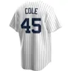 Ny 48 Anthony Rizzo York 99 Aaron Judge Yankees basebolltröjor 45 GERRIT COLE tröja 2 Derek Jeter Sanchez Herr16 25 GLEYBER TORRES 42 Mariano Rivera LeMahieu