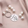 10Pieces/Lot Moederdag Gift Key Chain voor moedermoeder stiefmoeder grootmoeder van dochter Son Kids Child Bride Jewelry aanwezig