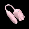 NXY Vibrators Women Sex Tongue Clitoris Stimulation Pink Top Selling Rose 0110