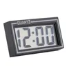Autres horloges accessoires Table LCD numérique voiture tableau de bord bureau Date heure calendrier petite horloge avec fonction magasin dans le monde entier