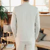 2019 New Classic Embroidered Suits Men Fashion Casual Stand Collar Mens Suit Jacket and Pants China Vintage Style X0909