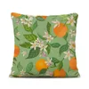 Tropisk fruktkudde Case Cartoon Home Dekoration Soffa Pillowcase Polyester Kasta Enkelhet Kuddehölje