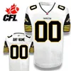 Mens Women Youth Hamilton Tiger Cats Custom Soccer Jersey Black 100% Ed Embroidery S Jerseys Any Name Any Number