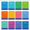 Mini 2021 2022 Einfacher Spulen-Schreibtischkalender Kreative Desktop-Ornamente Tragbare Arbeitsnotizkalender Tagesplaner Schulbüro Anpassbar HY0099