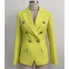 veste costume jaune pour femmes