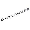Metal Outlander Letters Logo Naklejka Tuning do Mitsubishi przedniej głowy dekoracje odznaki znamionowej akcesoria 3837228