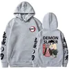 Unisex hoodies inosuke hashibira sweatshirts kamado tanjirou hoodie anime demon slayer män kvinnor y211118