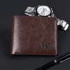 Wallets Retro Fashion Luxury Men's PU Short Wallet Bag Multifunctional Portable 2021men's Business Bags