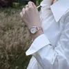 Naviforce Luxury Crystal Watch Kvinnor Rose Guld Stål Mesh Ladies Armbands Klockor Armband Tjej Klocka Relogio Feminino 210517