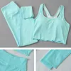 Yoga Outfit 6 Colors Stet Gym Litness Sportswear Women Tracksuit Suceless High Weist Leggings Sport Bra Crop Top Swastic Running Bants