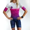 레이싱 세트 2022 여성 여름 반팔 저지 사이클링 팀 의류 턱받이 반바지 Bicicleta Suit Roupas Ciclismo Maillot Mujer