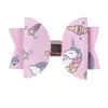 3 pollici Unicorn Girl Hair Clips jojo siwa bows baby Hairclips kids designer Accessori per capelli Sirena bow Barrette Clip per capelli per bambini 462 K2