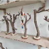 Wood Hooks Log Branch Home Decor Handmade Natural Jewelry Bracket For Hanging Key Holder Wall Decorative & Rails