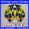 Fairings for Suzuki Katana GSXF 600 750 CC GSX600F GSXF-600 17NO.0 600CC 750CC GSX750F 98 99 00 01 01 GSXF-750 GSXF600 1998 1999 2000 2002 2002 2002 Body Factory Blue