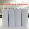 20oz sublimação canecas de tumblers retas em branco aço inoxidável aço inoxidável cônico slim diy copos de vácuo isolado carro café