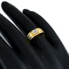 Gioielli per uomini di lusso Platinumgoldrosegold Solitaire BEZEL SET CZ CRIDAL CROOVE BAND PINKY Ring US Size8107689643