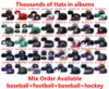 Newest Wholesale Baseball Sport Team Snapback Hats All Football Pom poms winter knitted Cap Adjustable sports Visors Hip-Hop flex Caps fitted hat More Than 1000+