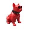 2021 Bluetooth Speaker Dog Head Bulldog Gift Ornaments Wirele Card M10 Cartoon Audio Creative