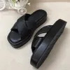 2021 Latest Sandals Slippers Top Quality Luxurys Designers Womens Beach Slipper Shoes Slide Summer Fashion Wide Flat Flip Flops with Box
