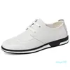 Without Box 2021 Fashion Mens Dress Shoes for Men Casual Designer Shoe Four Colors Cow Leather White Size Euro 38-44